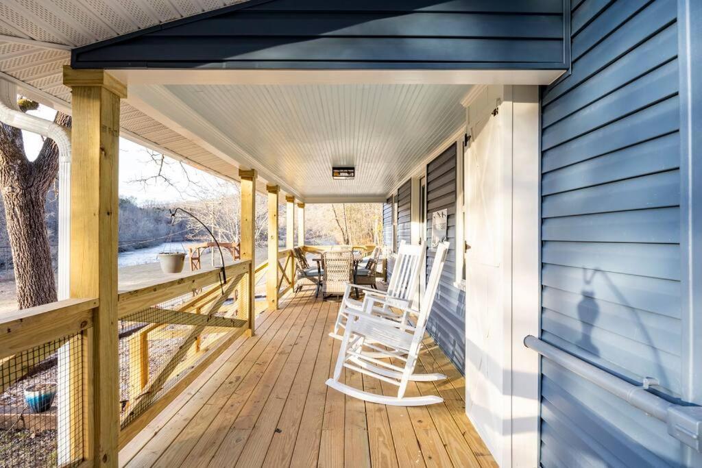 Riverside Relaxer W/Hot Tub+Fire Pit +Wifi & View Franklin Exteriér fotografie