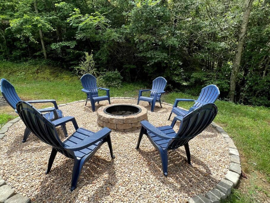 Riverside Relaxer W/Hot Tub+Fire Pit +Wifi & View Franklin Exteriér fotografie