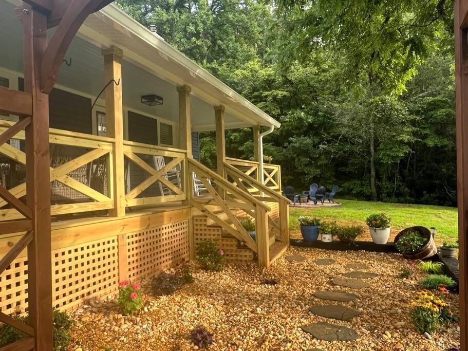 Riverside Relaxer W/Hot Tub+Fire Pit +Wifi & View Franklin Exteriér fotografie